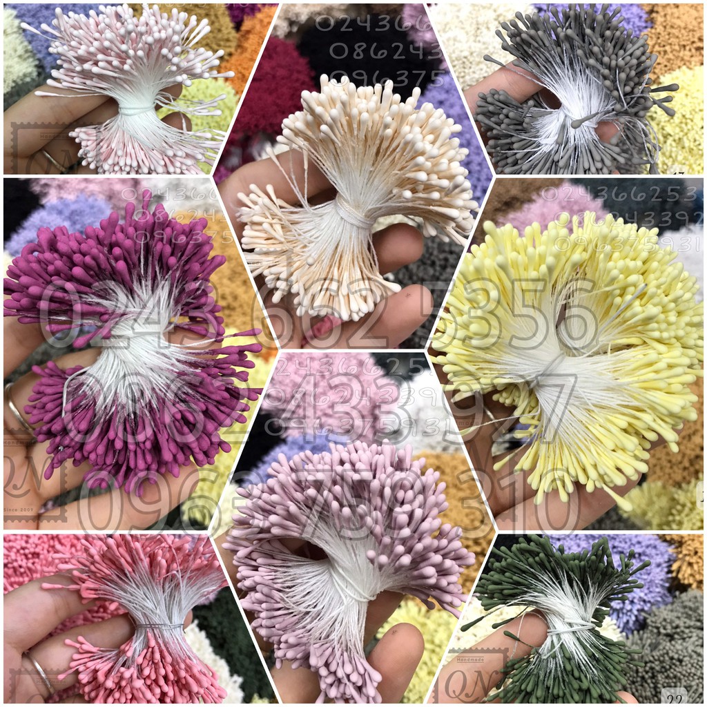 1 bó khoảng400 Nhụy hoa đôi mờ