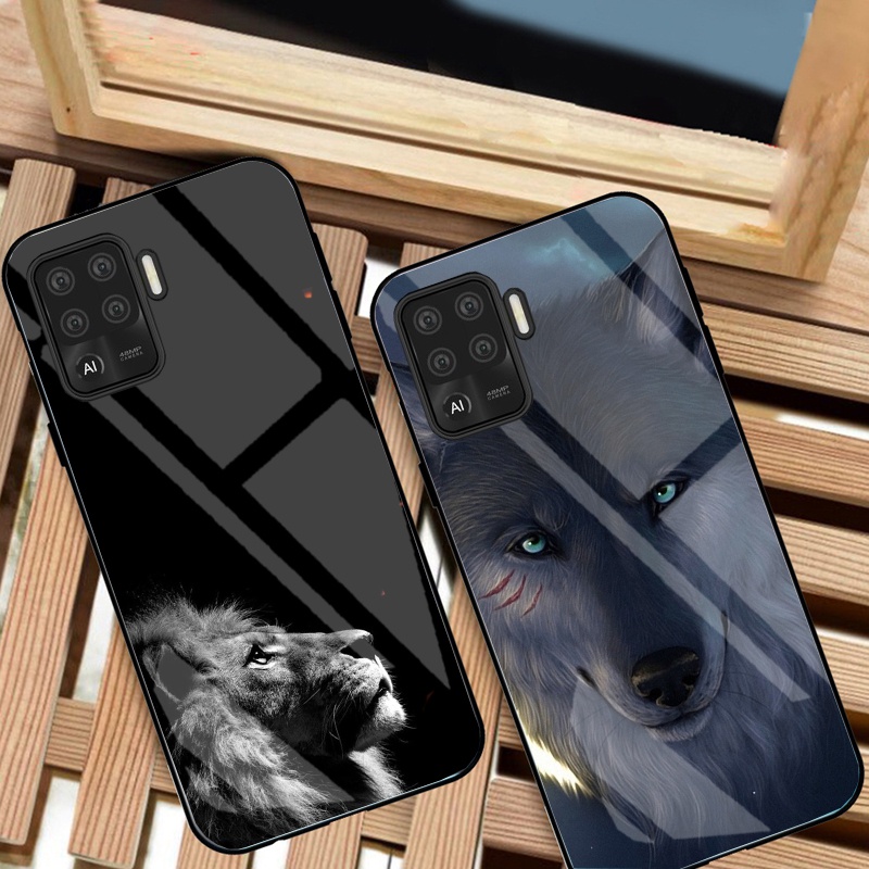 Ốp Lưng OPPO A94 Mặt Kính Cường Lực Cao Cấp Thiết Kế Độc Quyền