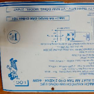 Bo công xuất 440w 12 sò