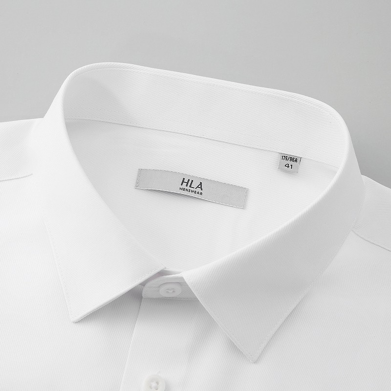 Áo Sơ Mi Nam Dài Tay HLA Simple and Pure Color Long Sleeve Formal Shirt