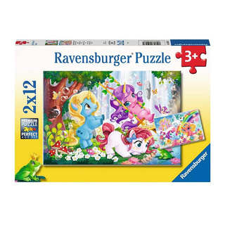Xếp hình puzzle Unicorns at Play 2 bộ 12 mảnh RAVENSBURGER RV050284