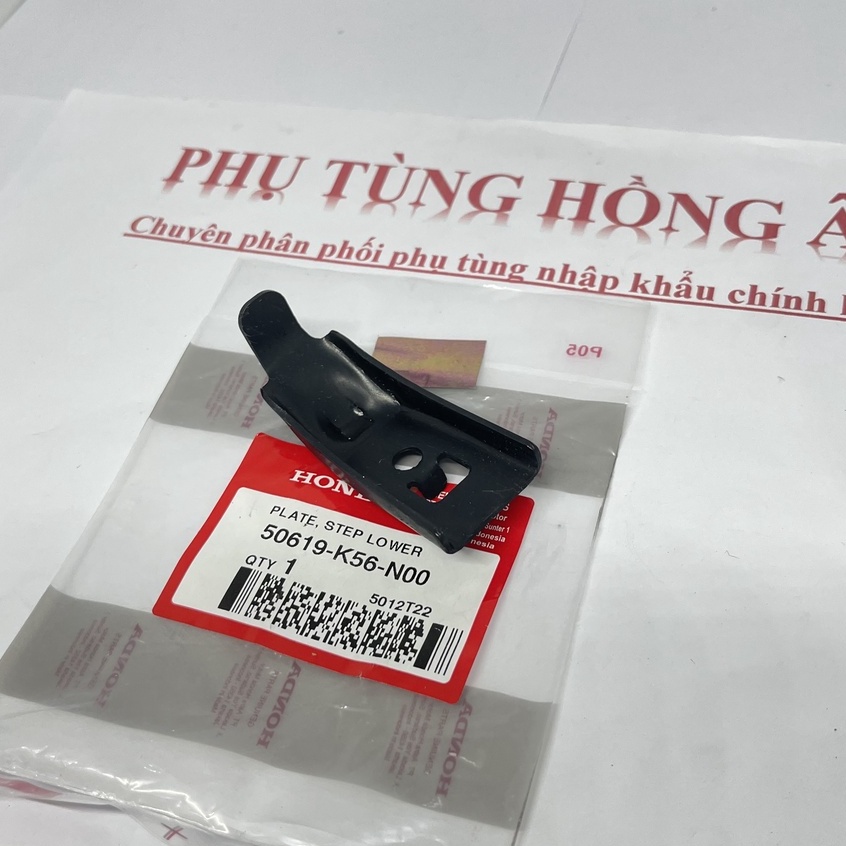 Pát  sắt cao su gác chân trước Sonic 150R, Winner, Supra GTR 2020 nhập khẩu chính hãng Honda Indonesia - PT HỒNG ÂN