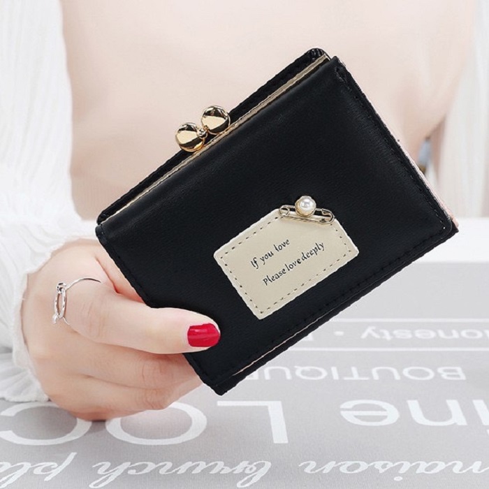 Ví Nữ Chất Đẹp Cầm Tay Nhỏ Gọn Xinh Xắn. Ví Da PU Cao Cấp Thời Trang Hàng Hiệu Hàn Quốc Sang Trọng CHÍNH HÃNG