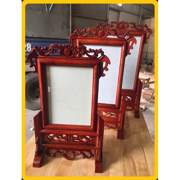KHUNG ẢNH thờ gỗ hương 100%