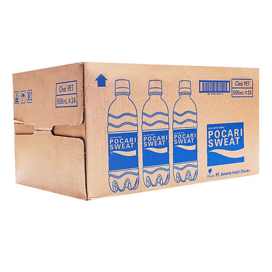 NƯỚC BỔ SUNG ION POCARI SWEAT THÙNG 24 CHAI 500ML