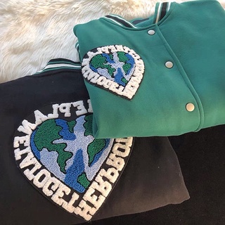 Áo Khoác Nỉ Varsity Jacket