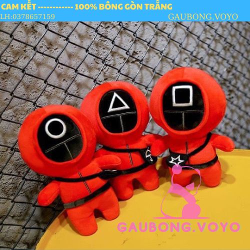 GẤU BÔNG SQUI TRÒ CHơi CON.MỰC , MÓN QUÀ XINH NHẬT CHO BÉ GAUBONG.VOYO