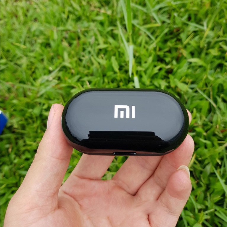 Tai Nghe Bluetooth AirDots Redmi2 Đen True Wireless | Cảm biến tự động kết nối | Bảo Hành 1 đổi 1 | BigBuy360 - bigbuy360.vn