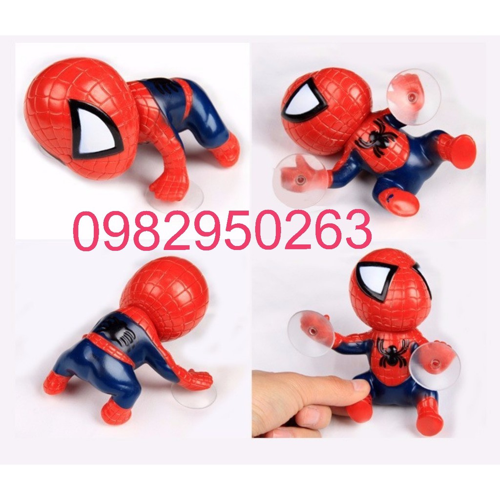 Người nhện gắn đuôi xe