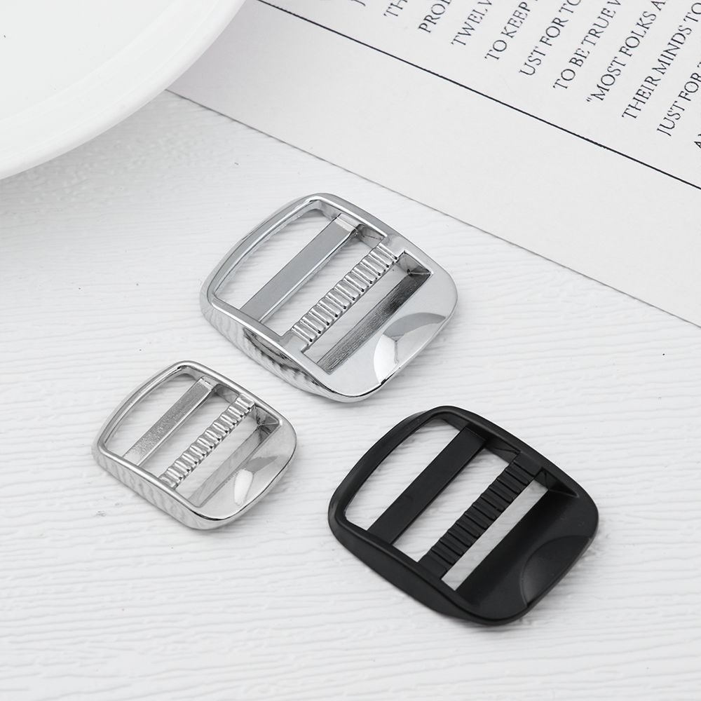 Khóa trượt điều chỉnh độ dài dây đeo bằng hợp kim kẽm dùng cho balo/ túi đeo chéo tùy chọn màu sắc