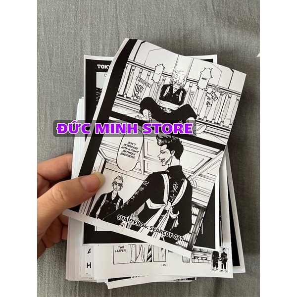 Giấy manga anime dán tường có keo sẵn, One Piece, Tokyo Revengers, Jujutsu Kaisen, Kimetsu no Yaiba, Naruto