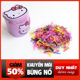 Chun buộc tóc siêu dai nhiều màu cho bé 10g