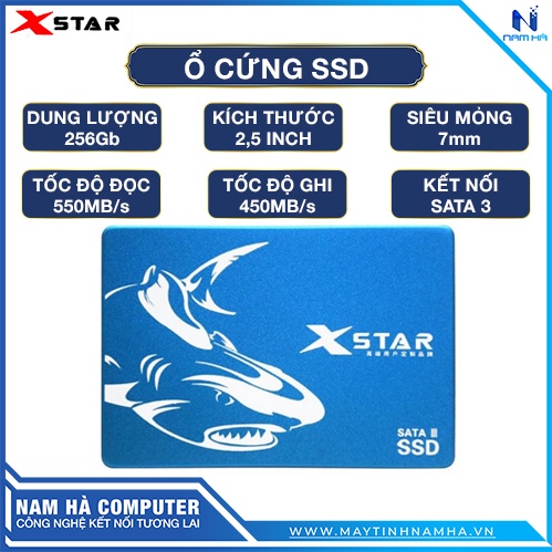 Ổ cứng SSD Xstar 256GB SATA3 bảo hành 36 tháng