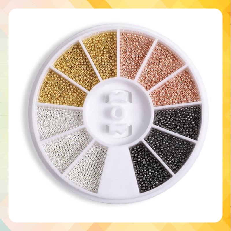 SET BI TRÒN 4 MÀU TRANG TRÍ MÓNG