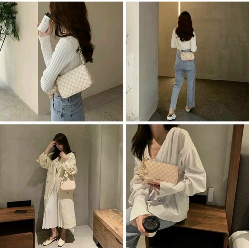 Túi kẹp nách MK COAH, BBRR mini hàng chuẩn đẹp có sẵn