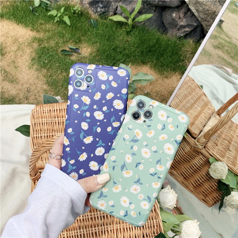 Ốp lưng iphone Hoa nhỏ IMD dày dặn viền nổi 5/5s/6/6plus/6s/6splus/7/7plus/8/8plus/x/xr/xs/11/12/pro/max/plus/promax | BigBuy360 - bigbuy360.vn