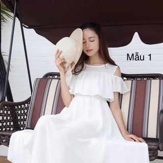Oder đầm maxi đi biển ( sẵn size 1 số mẫu)