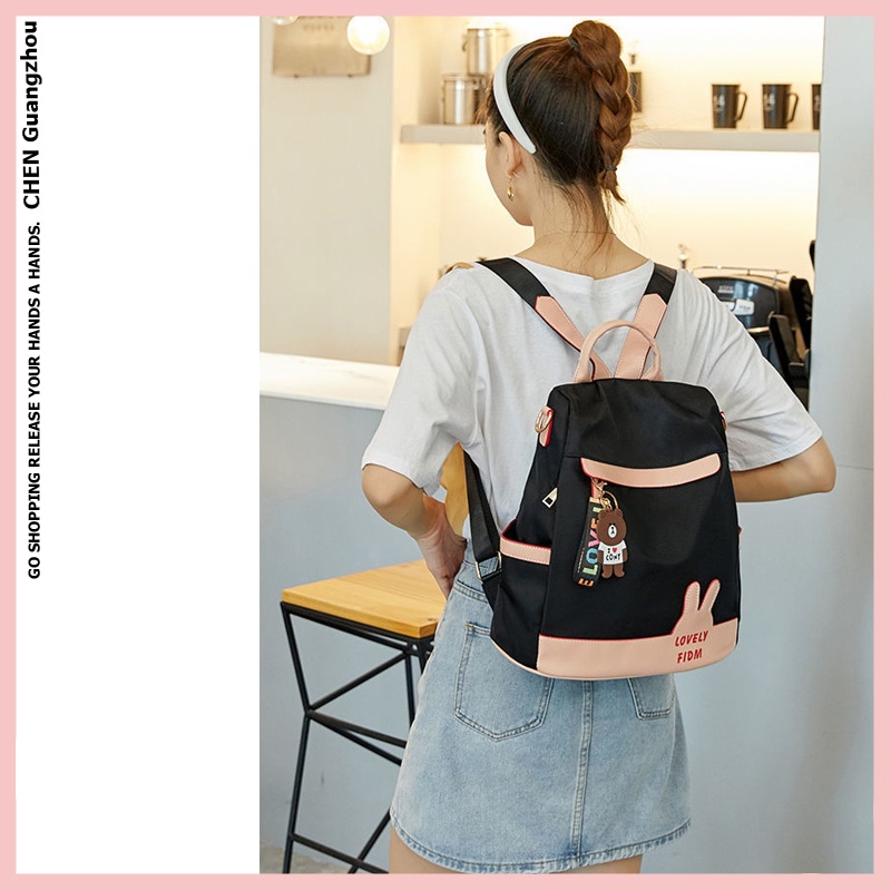 Balo nữ CHEN balo ulzzang đi học hàn quốc chất vải oxford cao cấp BL03