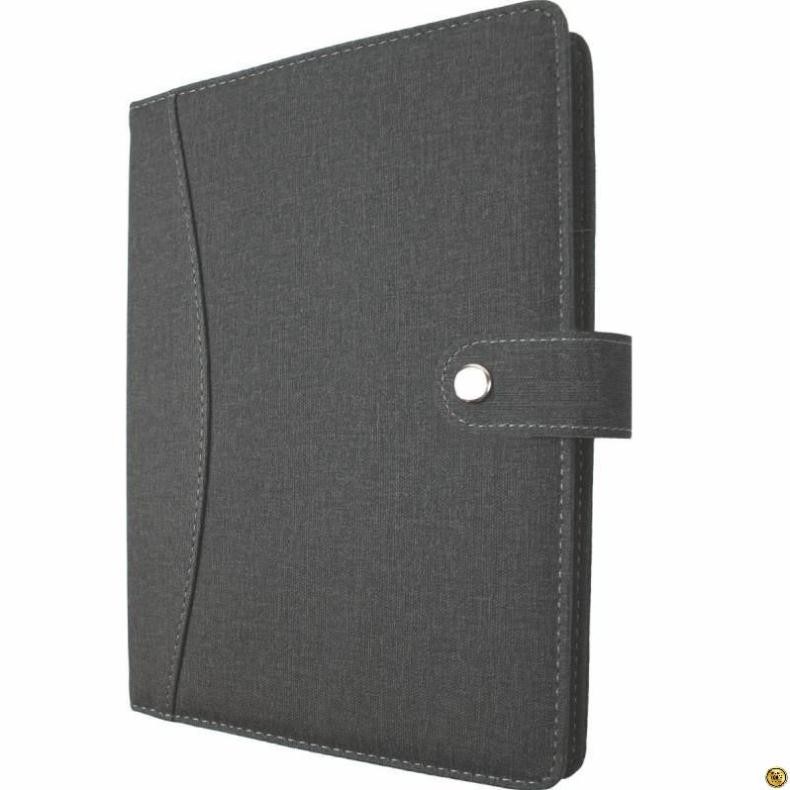 Sổ Bureau gáy cong B5 - 200 trang; MS: 650T [Sổ da cao cấp]