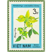 Tem sưu tập MS 435 Tem CTO Việt Nam Hoa rừng 1984 ( 7 tem ).