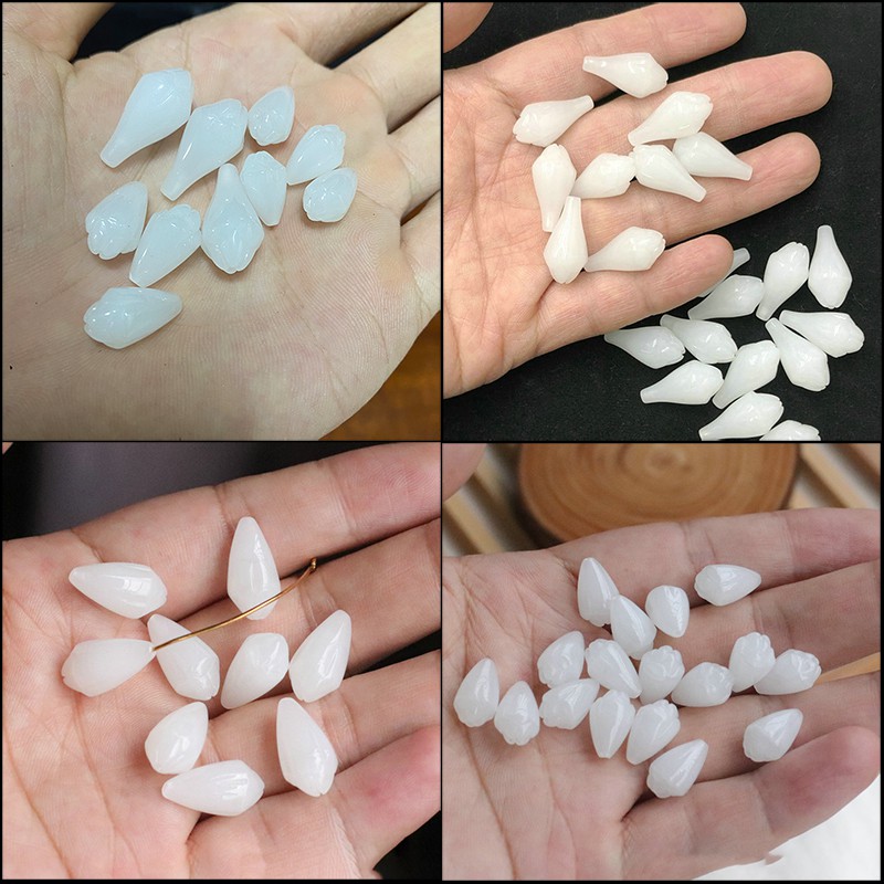 [Nguyên liệu làm trâm] 1 nụ hoa ly nhiều kích thước