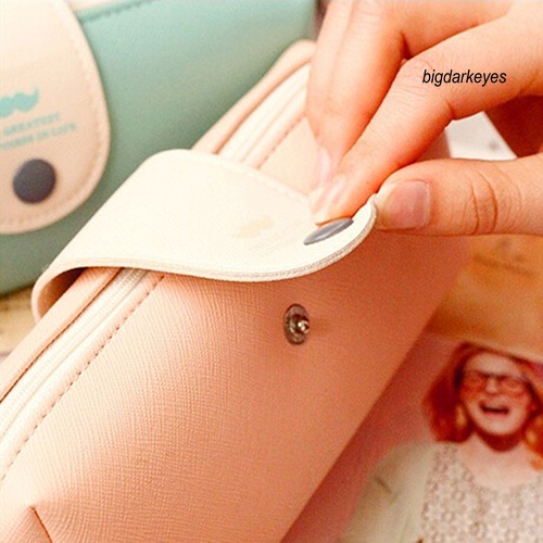 Nyt- Túi Đựng Bút Chì Tiền Xu Mỹ Phẩm Làm Đẹp Có Khóa Kéo Cho Học Sinh