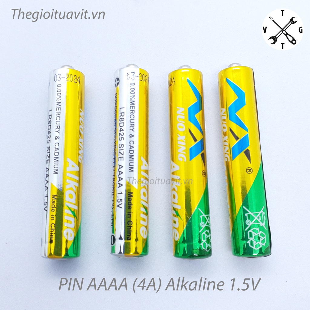 Pin LR8D425 size AAAA (4A) Alkaline Nuo Xing 1.5V