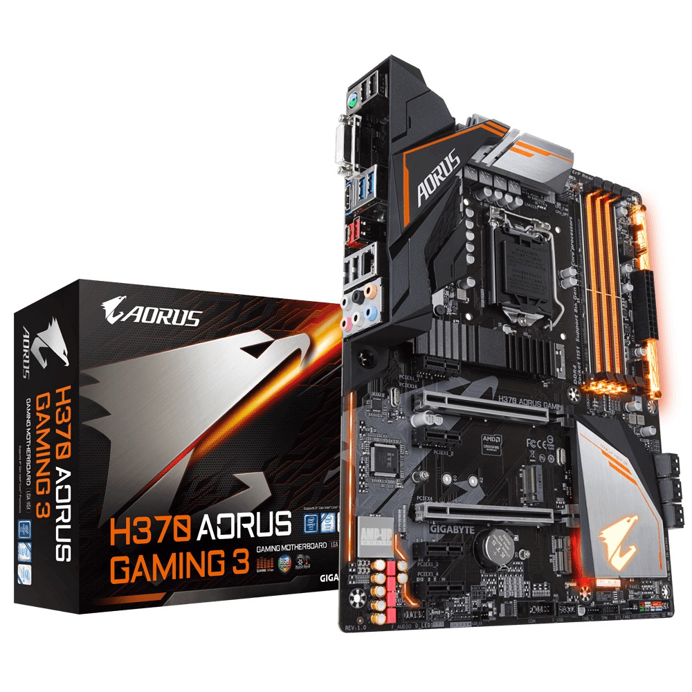 MAIN GIGABYTE H370 AORUS GAMING 3 LGA1151v2 bh 6/2022