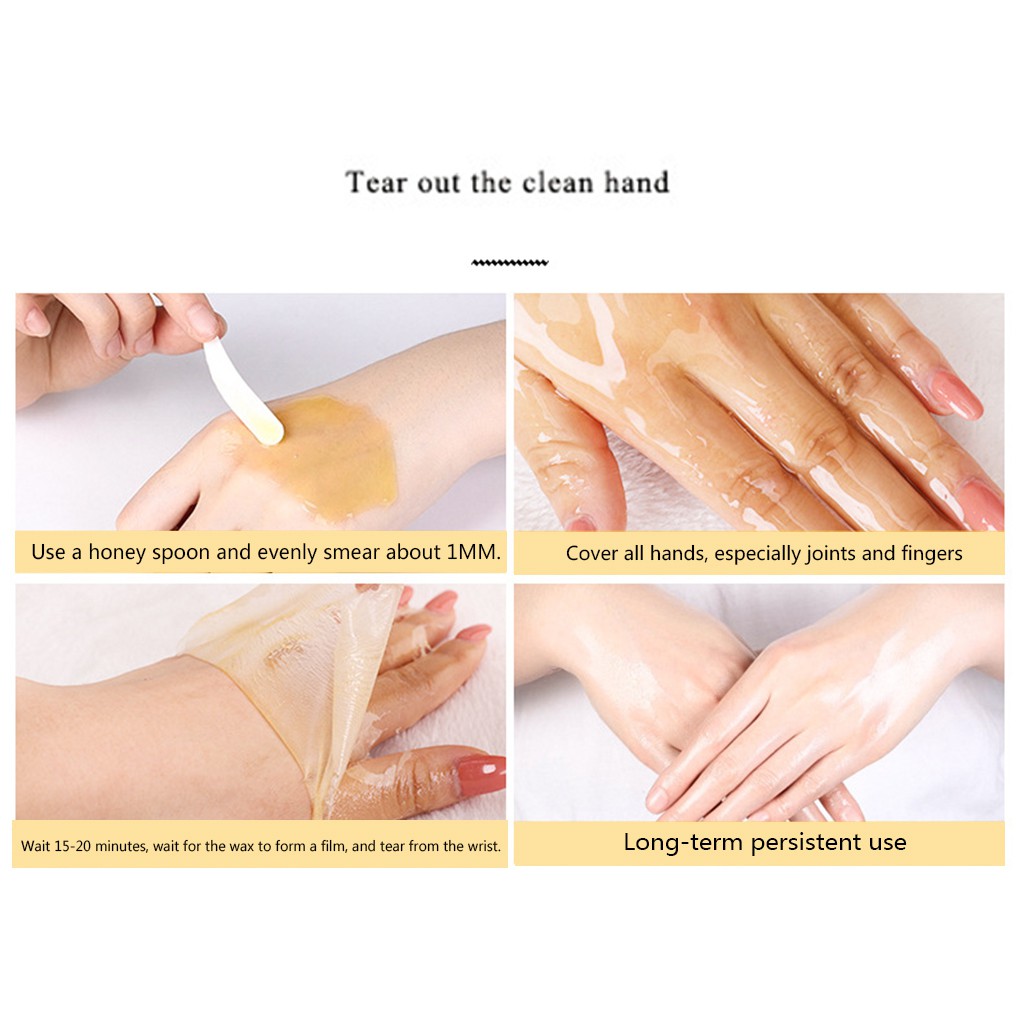 [Hàng mới về] Sáp wax tay tẩy tế bào chết dưỡng ẩm chống nứt nẻ từ sữa mật ong cao