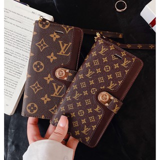 Fasion Thẻ Từ Flip Ví Da Cho iPhone 16 Pro max14 13 12 11 15 Pro Max Plus Bảo Vệ Mặt Sau Chống Sốc Vỏ Điện Thoại