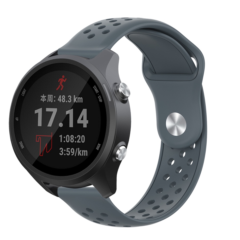 Dây Đeo Tay Thay Thế Bằng Silicone Mềm 20mm Màu Hồng / Xanh Navy / Xanh Dương