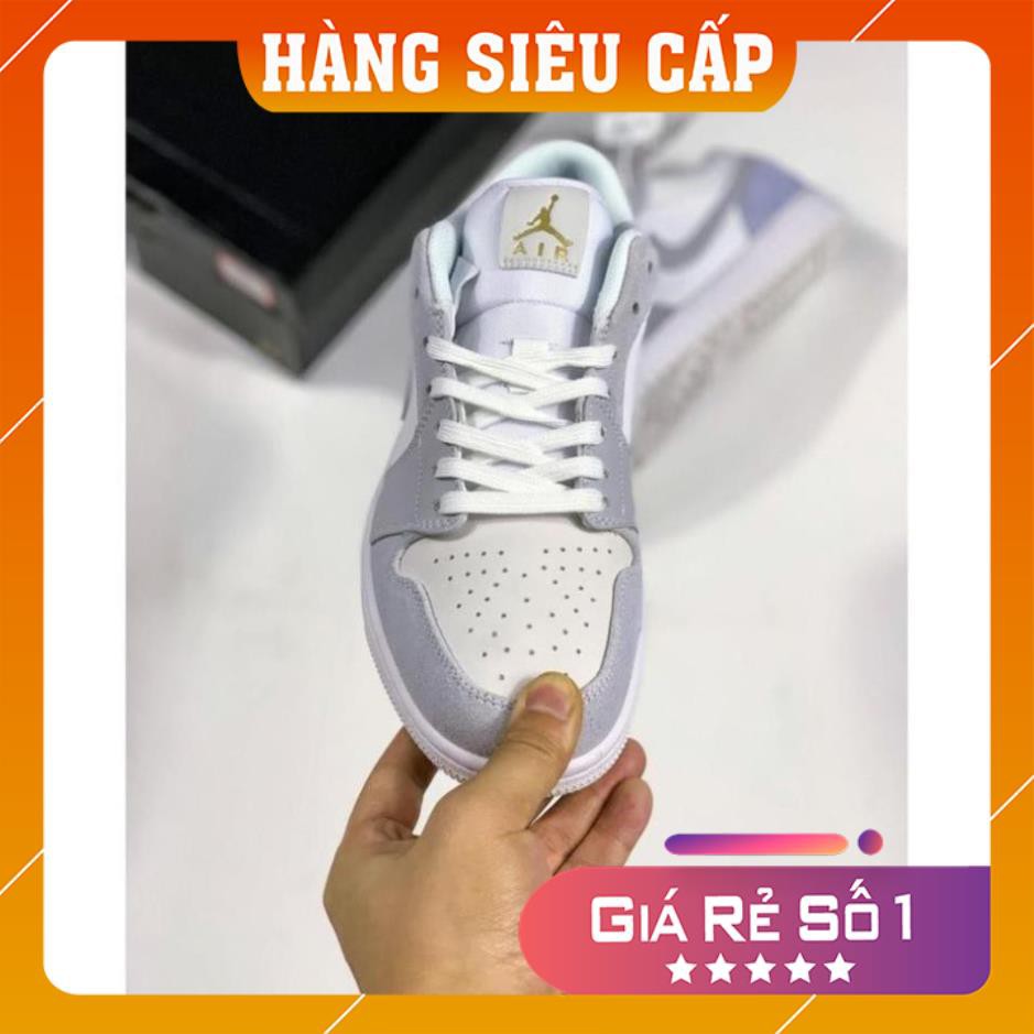 [FREESHIP-BẢO HÀNH 12 THÁNG] Giày thể thao AIR JORDAN 1 low Paris cổ thấp xám xanh cực đẹp CỰC ĐẸP