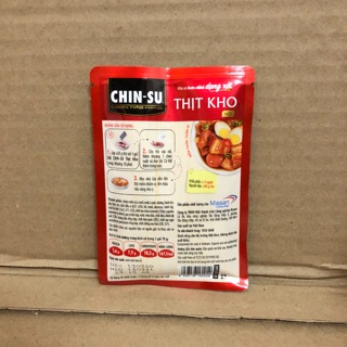 Gia vị Chinsu thịt kho tiêu|trứng