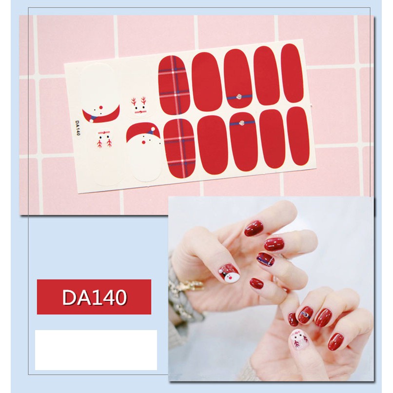 Sticker dán móng tay không thấm nước P2 - Nail Sticker