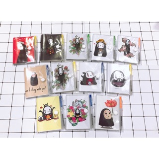 Sổ kèm bút Vô diện No face SKB8 sổ in hình anime dễ thương