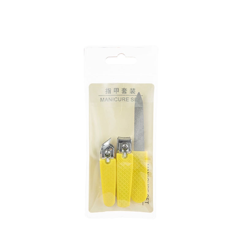 Bộ dụng cụ cắt móng tay 3 món cắt tỉa dũa móng