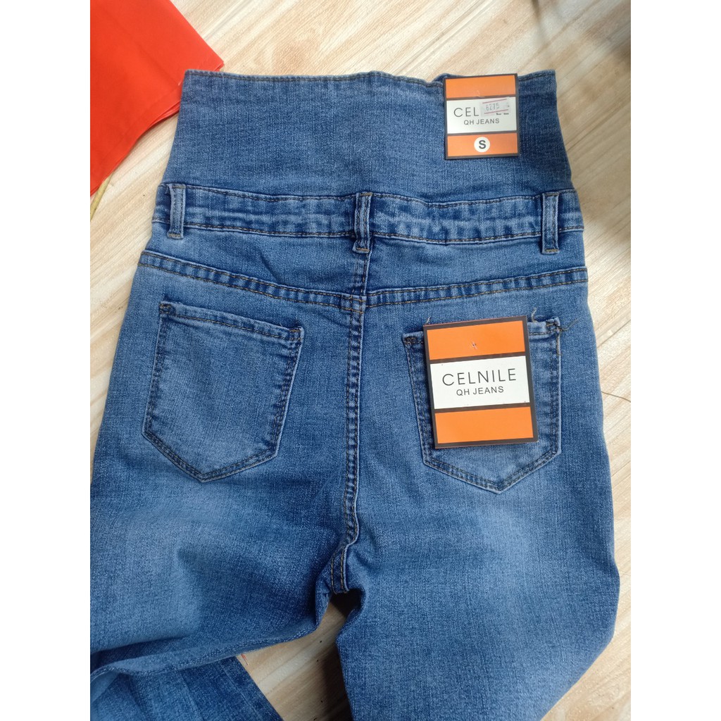 quần jean lưng cao cạp cao loại đẹp | BigBuy360 - bigbuy360.vn