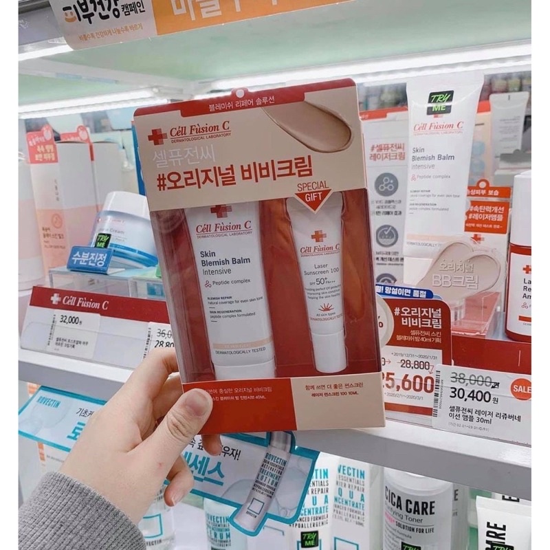 Kem Trang Điểm Dưỡng Da Cell Fusion C Skin Blemish Balm Intensive | BigBuy360 - bigbuy360.vn