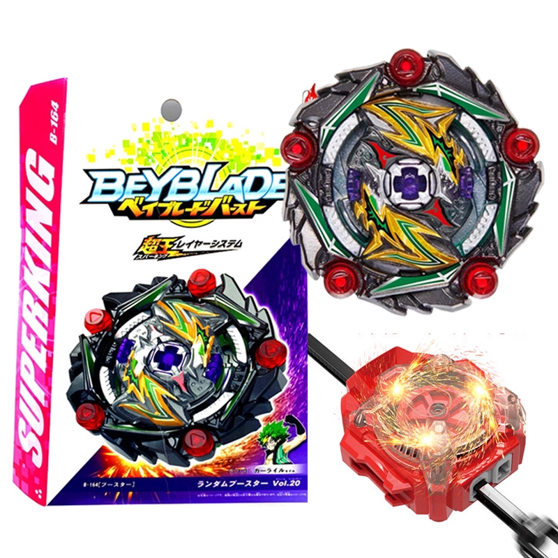 Đồ chơi con quay Beyblade Burst B164 Hr.Un 1D kèm bệ phóng phát ra tia lửa phù hợp làm quà tặng cho bé