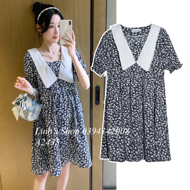 Váy Bầu Đầm Bầu Xinh A2435