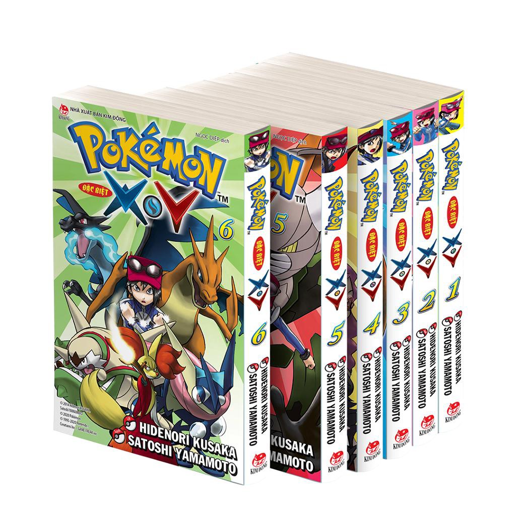 Sách - Box Set PoKéMon Đặc Biệt X-Y Set Manga - (6 Tập) - Tặng kèm Poster (Số lượng quà tặng có hạn) | BigBuy360 - bigbuy360.vn