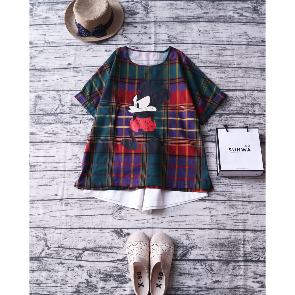 ÁO MORI CARO CHUỘT MICKEY