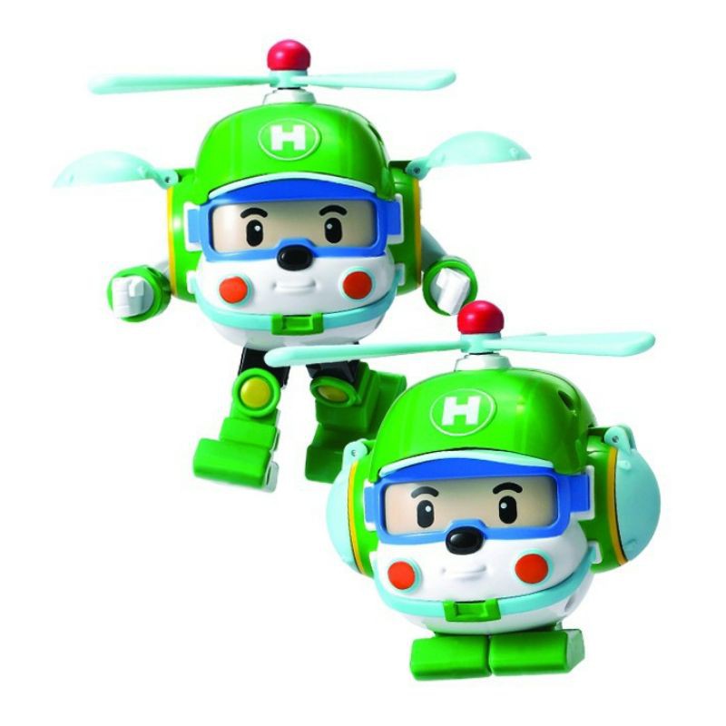 [Mã 12LSSALE giảm 100% đơn 50k] [Bộ 6 Hình ]_ Đồ Chơi Biến Hình Biệt Đội Xe Robocar Poli Cho Bé