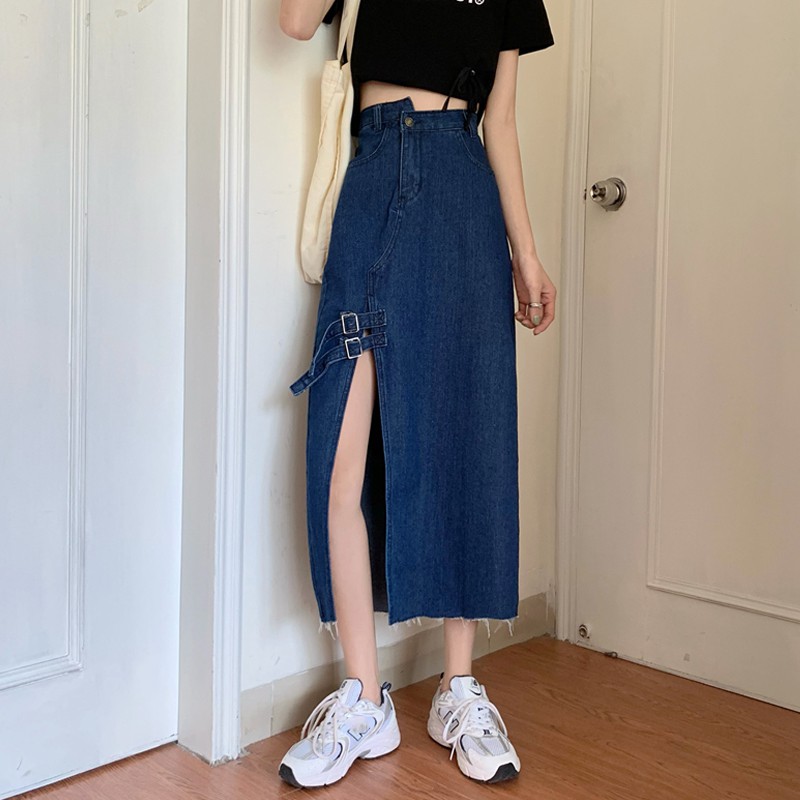 Chân váy denim phong cách thời trang dành cho phái nữ | BigBuy360 - bigbuy360.vn