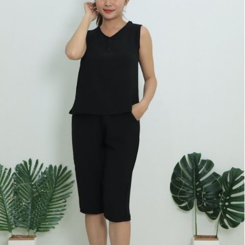 ĐỒ BỘ  LỬNG MẶC Ở NHÀ     Chất Liệu Đũi Thoáng Mát, Mềm Mại, Không Nhăn [ẢNH THẬT] [Tưng Bừng Khai Trương]