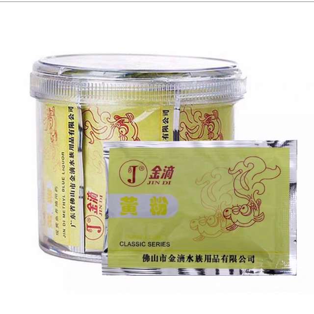 JINDI Gói Vàng 4gram- Phòng và Diệt Nấm Cá Cảnh