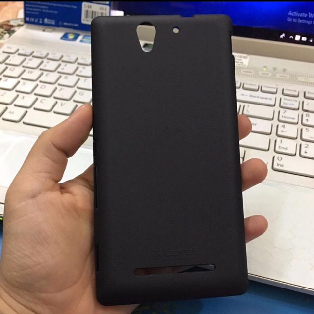 Ốp lưng sony xperia C3 dẻo chính hãng x-level