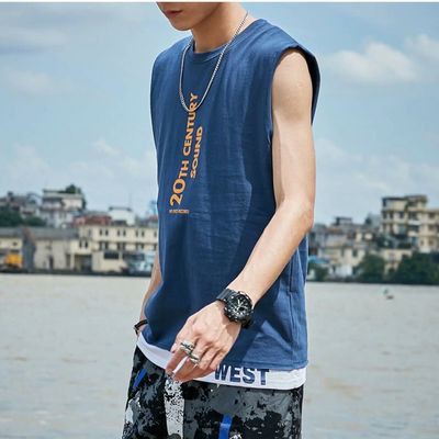 Áo thun ba lỗ nam unisex SN01 áo sát nách dáng rộng thể thao cổ tròn phong cách hàn quốc nhiều màu,chất vải cotton