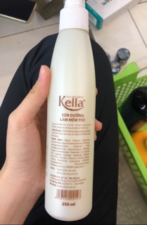 Xịt dưỡng mềm tóc Kella