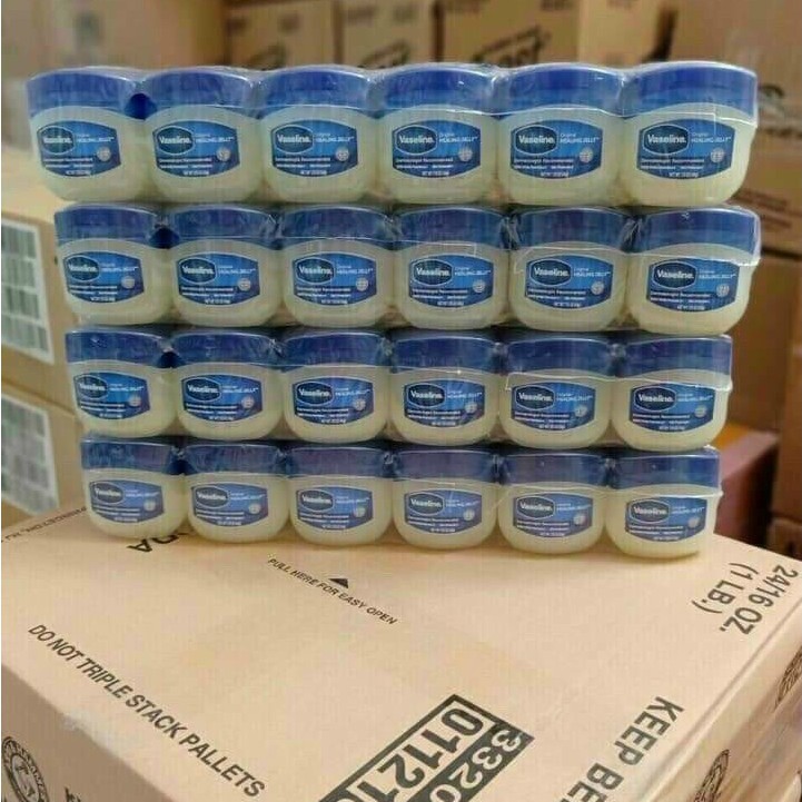 49gr_ hàng Mỹ VaselineKem Dưỡng Ẩm Vaseline 100% White Petroleum Jelly Healing Original
